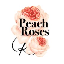 Logo Peach Roses