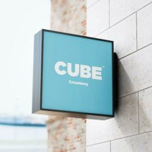 Logo cubecreamery
