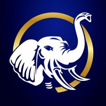 Logo Gajah Putih Gold