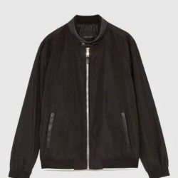 zara man jacket black