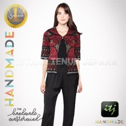 Jual Blazer Wanita Kain Tenun Berkualitas Kab Jepara Istana Tenun Jepara Tokopedia