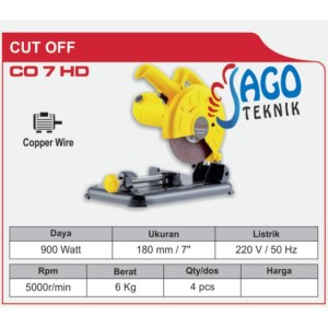 Mesin Cut Off 7" CO 7 HD Norita