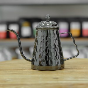 Kettle Leher Angsa 600ml | Dark Grey