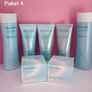 Wardah Lightening Series Paket 4