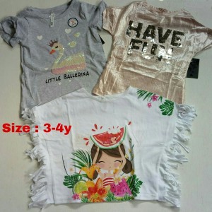 Atasan Anak Size 3-4thn