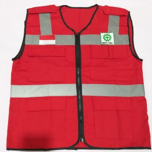 Katalog Baju Rompi Proyek Pengaman Polyster Merah Katalog.or.id Katalog Baju Rompi Proyek Pengaman Polyster Merah Katalog.or.id