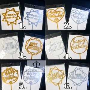 Harga Cake Topper Happy Birthday Tusukan Hiasan Kue Hbd Sambung Acrylic Katalog.or.id Harga Cake Topper Happy Birthday Tusukan Hiasan Kue Hbd Sambung Acrylic Katalog.or.id