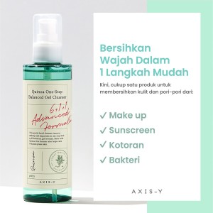 Harga axis y quinoa one step balanced gel cleanser 180ml | HARGALOKA.COM Harga axis y quinoa one step balanced gel cleanser 180ml | HARGALOKA.COM