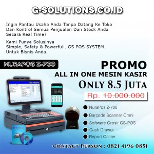 Harga all in one komputer kasir nurapos j700 software gspos | HARGALOKA.COM Harga all in one komputer kasir nurapos j700 software gspos | HARGALOKA.COM