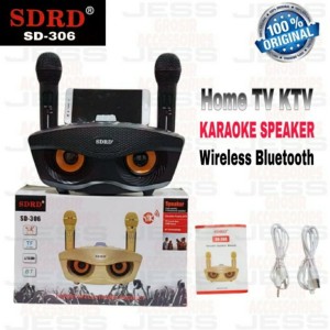 Harga speaker bluetooth dual mic karaoke sdrd sd 306 dua | HARGALOKA.COM Harga speaker bluetooth dual mic karaoke sdrd sd 306 dua | HARGALOKA.COM