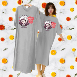 Harga baju tidur wanita maxi dress kaos wanita bahan kaos | HARGALOKA.COM Harga baju tidur wanita maxi dress kaos wanita bahan kaos | HARGALOKA.COM