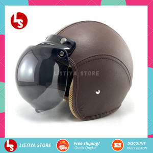 Katalog Helm Retro Kulit Dewasa Warna Coklat Katalog.or.id Katalog Helm Retro Kulit Dewasa Warna Coklat Katalog.or.id