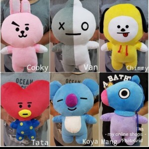Harga boneka bts bt21 kpop korea size l unofficial chinmy | HARGALOKA.COM Harga boneka bts bt21 kpop korea size l unofficial chinmy | HARGALOKA.COM