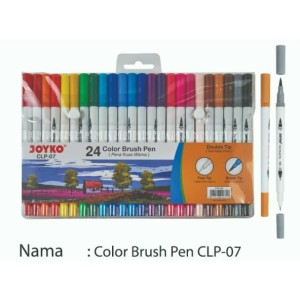 Info Brush Pen Joyko 12 Warna Clp 06 Dua Mata Pena Katalog.or.id Info Brush Pen Joyko 12 Warna Clp 06 Dua Mata Pena Katalog.or.id