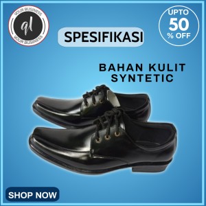 Harga sepatu resmi pria fantofel crocodile bertali hitam | HARGALOKA.COM Harga sepatu resmi pria fantofel crocodile bertali hitam | HARGALOKA.COM