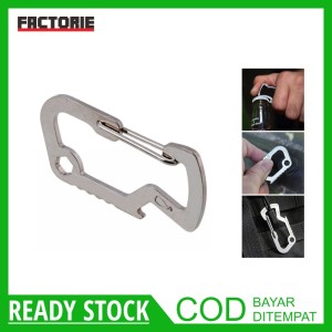 Harga survival camping hiking mini carabiner keychain edc multi | HARGALOKA.COM Harga survival camping hiking mini carabiner keychain edc multi | HARGALOKA.COM
