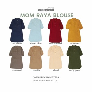 Harga baju raya blouse ardenleon dewasa wanita navy blue | HARGALOKA.COM Harga baju raya blouse ardenleon dewasa wanita navy blue | HARGALOKA.COM