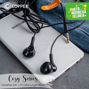 Harga copper cozy series earphone headset handsfree cp013 | HARGALOKA.COM Harga copper cozy series earphone headset handsfree cp013 | HARGALOKA.COM