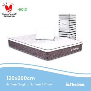 Harga kasur spring bed inthebox x ukuran 120 x 200 full free | HARGALOKA.COM Harga kasur spring bed inthebox x ukuran 120 x 200 full free | HARGALOKA.COM
