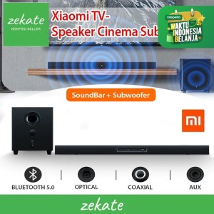 Harga xiaomi soundbar tv 2 1 with subwoofer 100w sound | HARGALOKA.COM Harga xiaomi soundbar tv 2 1 with subwoofer 100w sound | HARGALOKA.COM