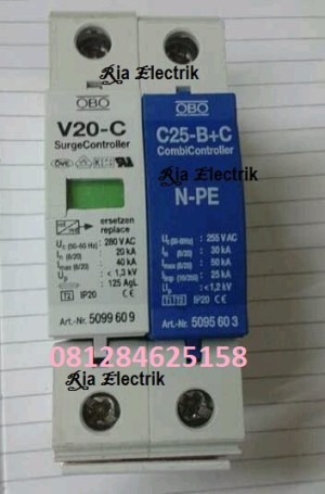 Harga Surge Arrester Obo V20 C 1phase 280v Ac N Pe C25 B C Katalog.or.id Harga Surge Arrester Obo V20 C 1phase 280v Ac N Pe C25 B C Katalog.or.id