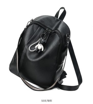 Harga tas ransel wanita korea style import murah black hitam | HARGALOKA.COM Harga tas ransel wanita korea style import murah black hitam | HARGALOKA.COM