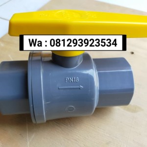 Harga Ball Valve Pvcbv 1 2 Onda Polos Stop Kran Plastik Pvc Kuning 1 2 Katalog.or.id Harga Ball Valve Pvcbv 1 2 Onda Polos Stop Kran Plastik Pvc Kuning 1 2 Katalog.or.id