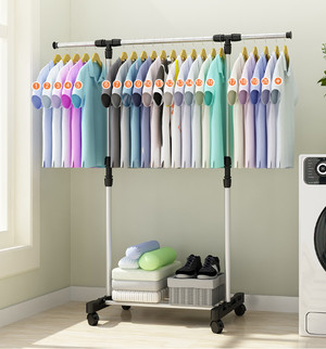 Harga stand hanger single rak baju portabel gantungan jemuran | HARGALOKA.COM Harga stand hanger single rak baju portabel gantungan jemuran | HARGALOKA.COM
