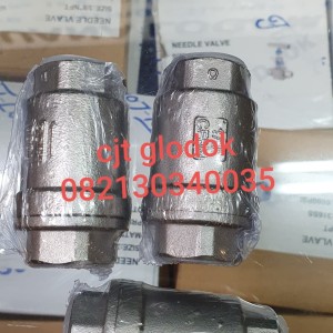 Harga Tusen Klep Stainless 3 4 34 Inch Check Valve Spring Lift 1000wog Katalog.or.id Harga Tusen Klep Stainless 3 4 34 Inch Check Valve Spring Lift 1000wog Katalog.or.id