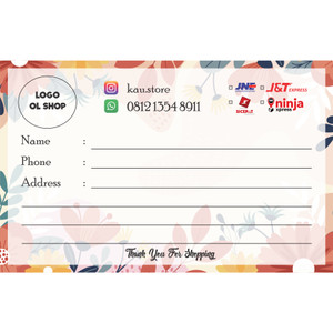 24 harga sticker label pengiriman olshop murah terbaru 2020 katalog or id harga sticker label pengiriman olshop
