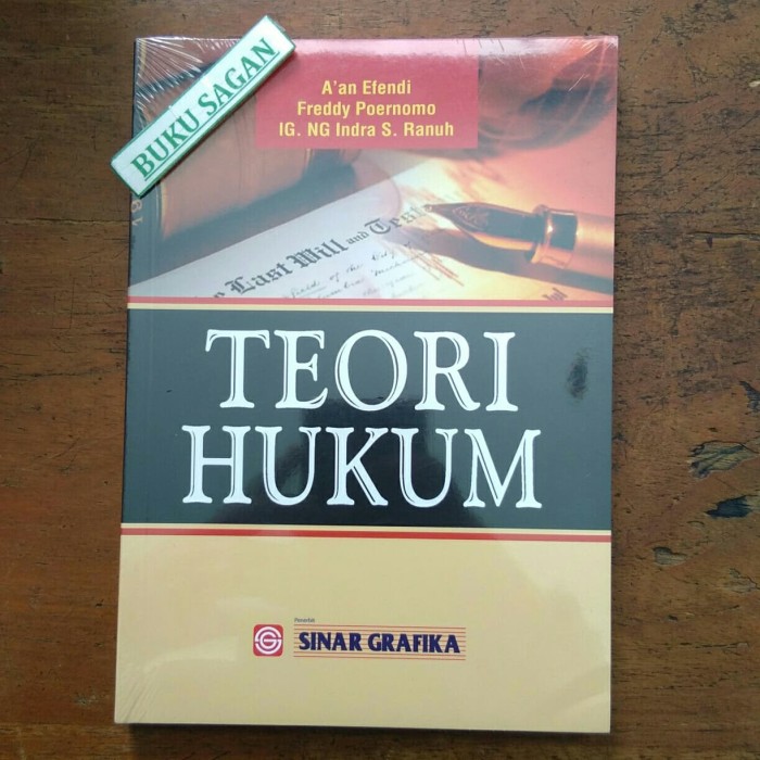 Jual Buku Teori Hukum Aan Efendi Ori In Kota Yogyakarta Buku Sagan Tokopedia