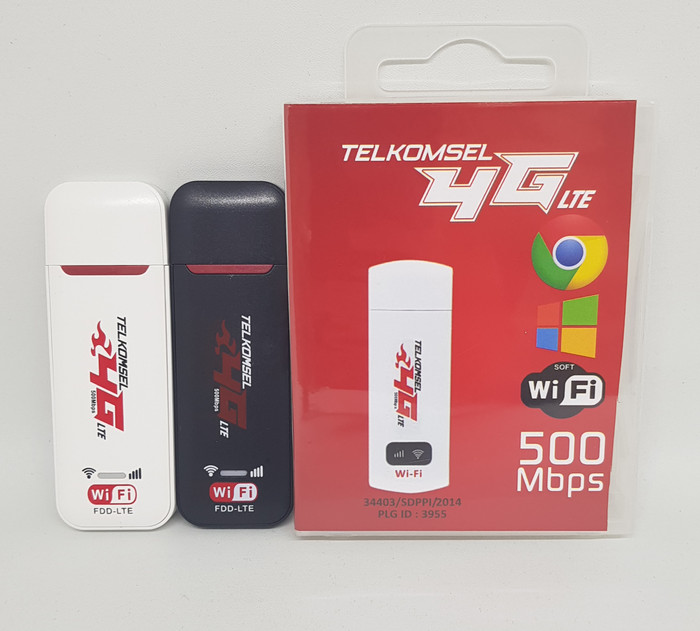 jual modem wifi 4g lte telkomsel flash 500mbps unlock all gsm best seller hitam jakarta utara edison comp tokopedia